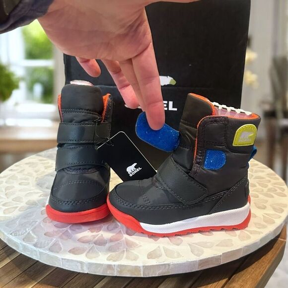 Sorel Whitney II Strap Insulated Snow Winter Waterproof Boots Toddler Kids Size - Picture 8 of 12